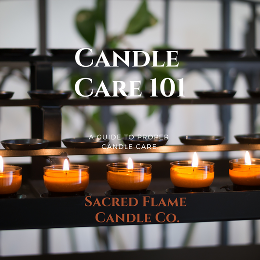Candle Care 101: A guide to proper candle care.
