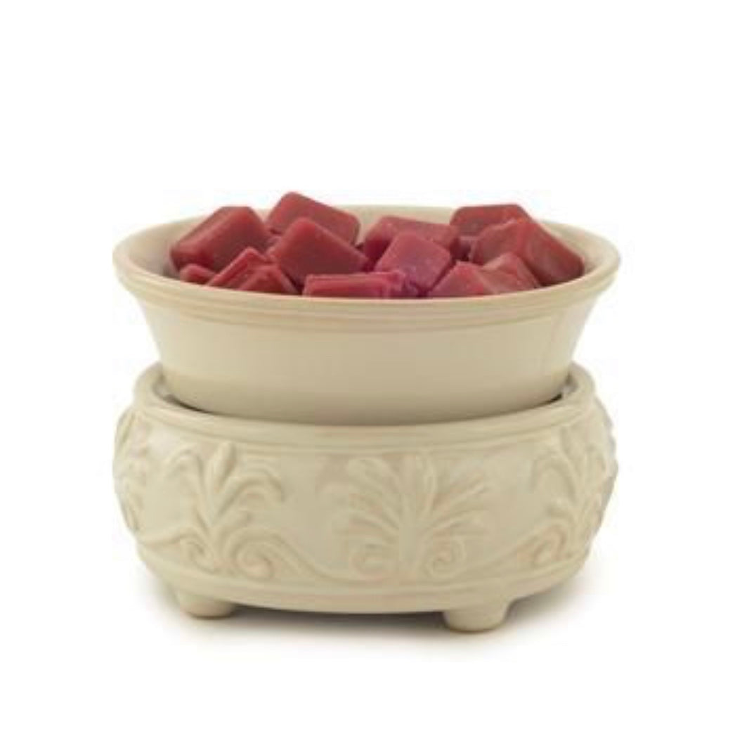 Ceramic Candle Dish and Warmer